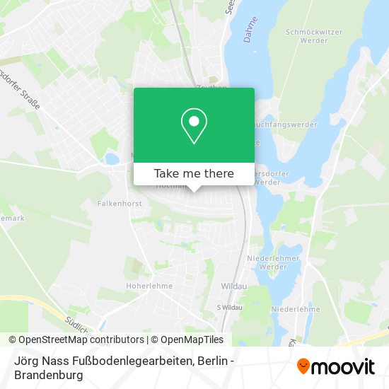 Карта Jörg Nass Fußbodenlegearbeiten