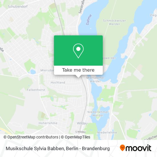 Musikschule Sylvia Babben map