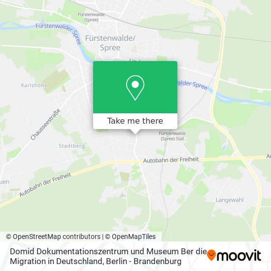 Карта Domid Dokumentationszentrum und Museum Ber die Migration in Deutschland