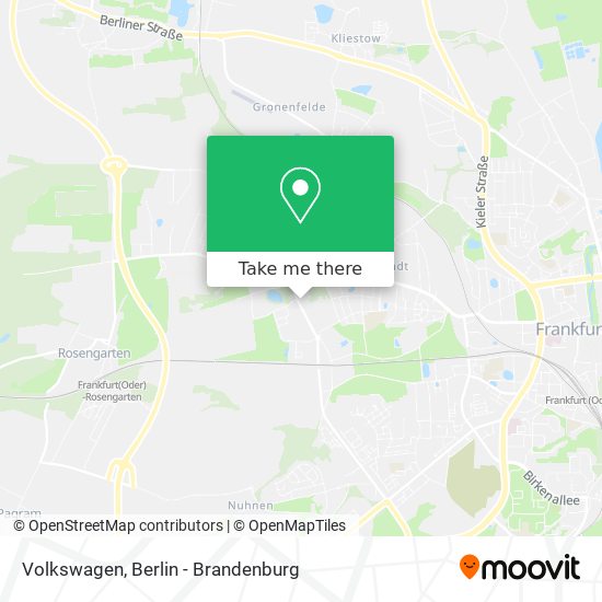 Volkswagen map