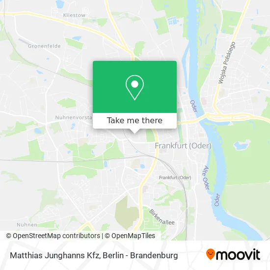 Карта Matthias Junghanns Kfz