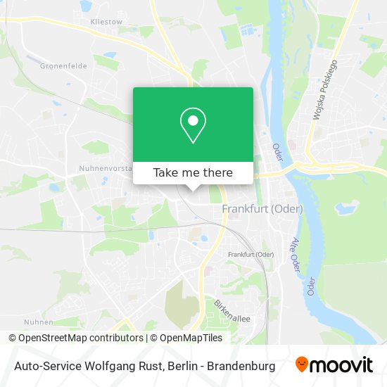 Карта Auto-Service Wolfgang Rust
