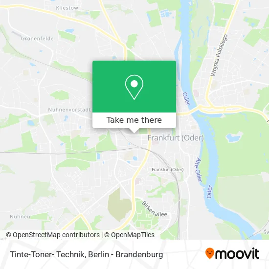 Карта Tinte-Toner- Technik