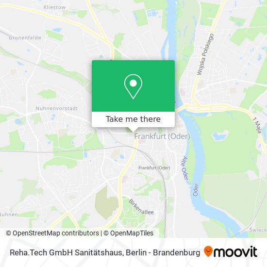 Карта Reha.Tech GmbH Sanitätshaus