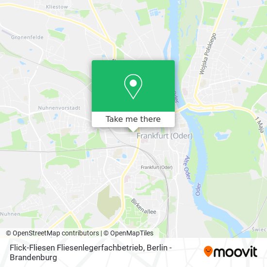 Flick-Fliesen Fliesenlegerfachbetrieb map
