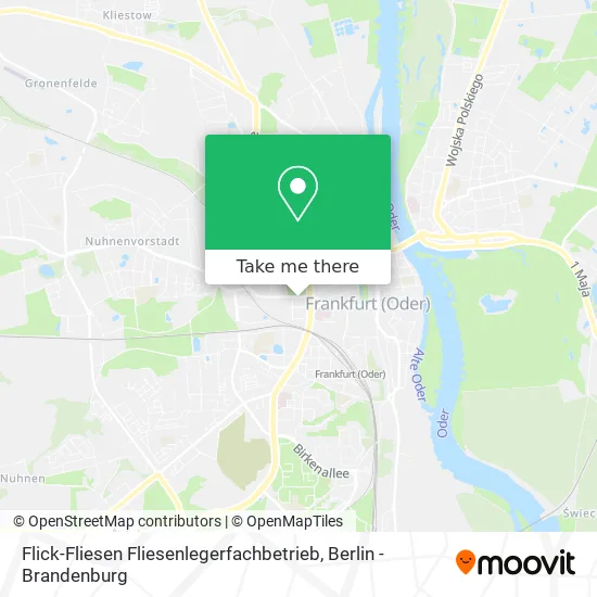 Карта Flick-Fliesen Fliesenlegerfachbetrieb