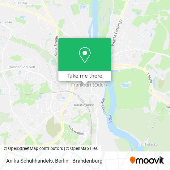 Anika Schuhhandels map