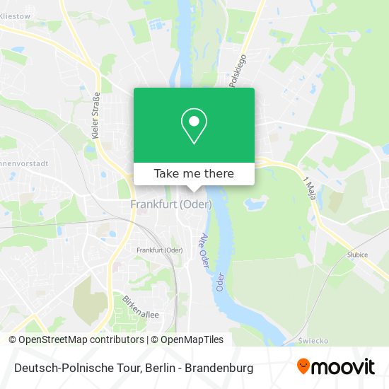 Deutsch-Polnische Tour map