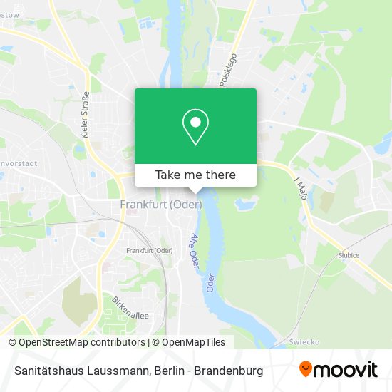 Sanitätshaus Laussmann map