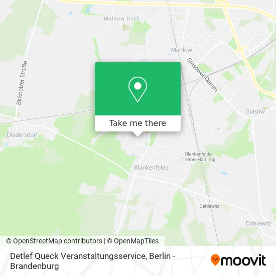 Карта Detlef Queck Veranstaltungsservice