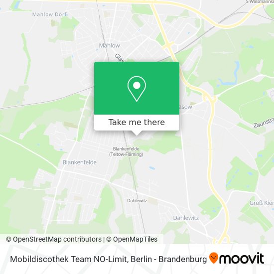 Mobildiscothek Team NO-Limit map