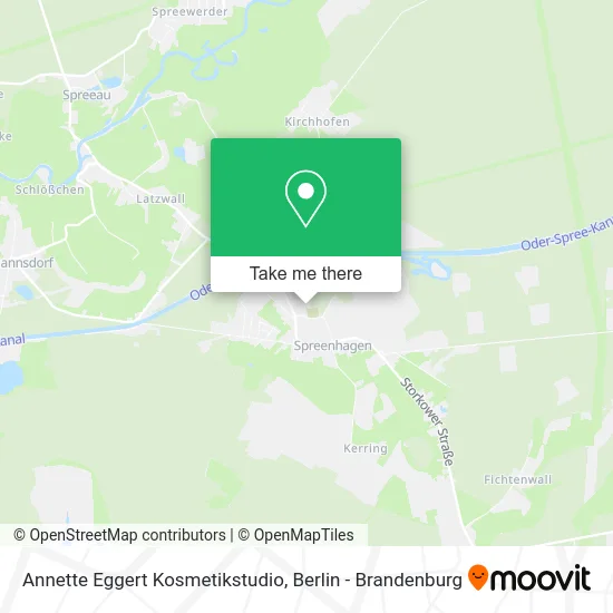 Карта Annette Eggert Kosmetikstudio