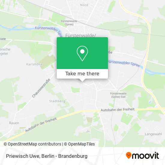 Карта Priewisch Uwe