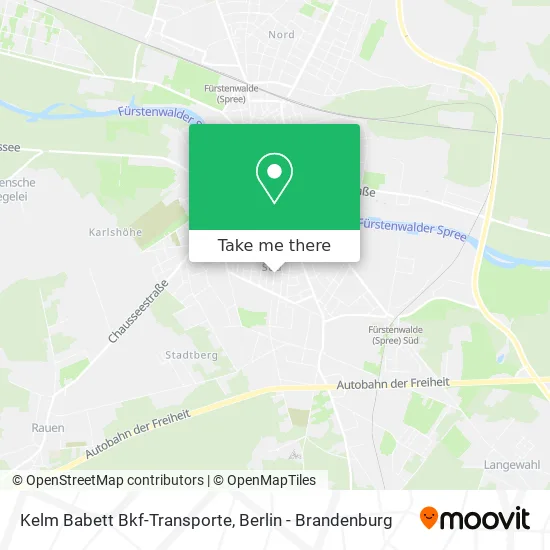 Карта Kelm Babett Bkf-Transporte