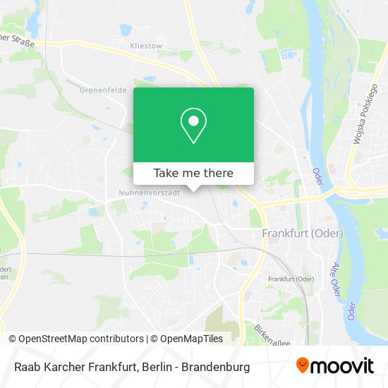 Raab Karcher Frankfurt map