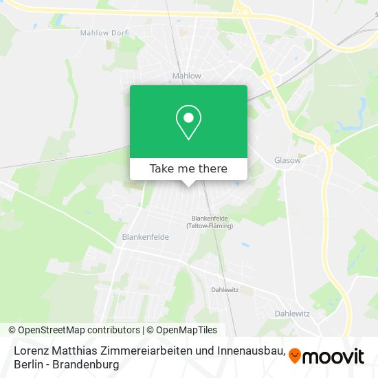 Lorenz Matthias Zimmereiarbeiten und Innenausbau map