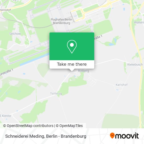 Schneiderei Meding map