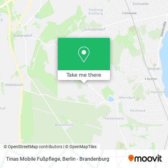 Tinas Mobile Fußpflege map