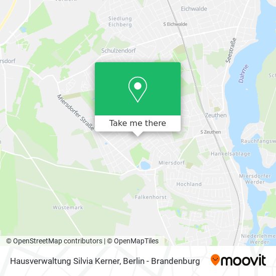 Hausverwaltung Silvia Kerner map