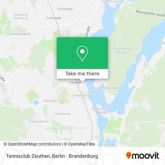 Tennisclub Zeuthen map