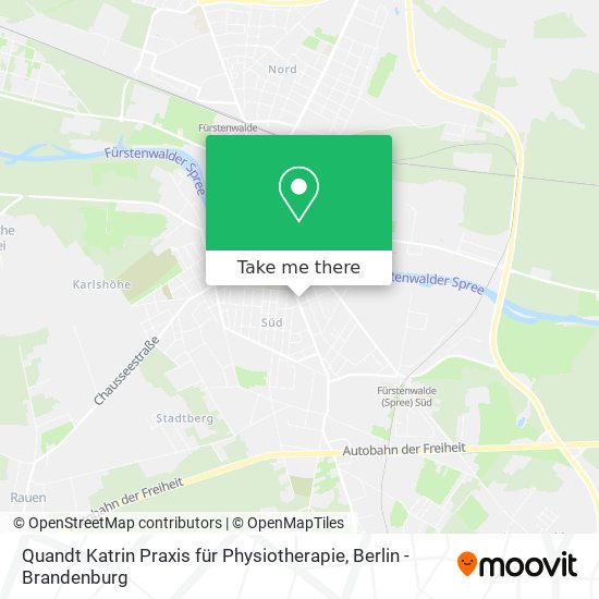 Quandt Katrin Praxis für Physiotherapie map