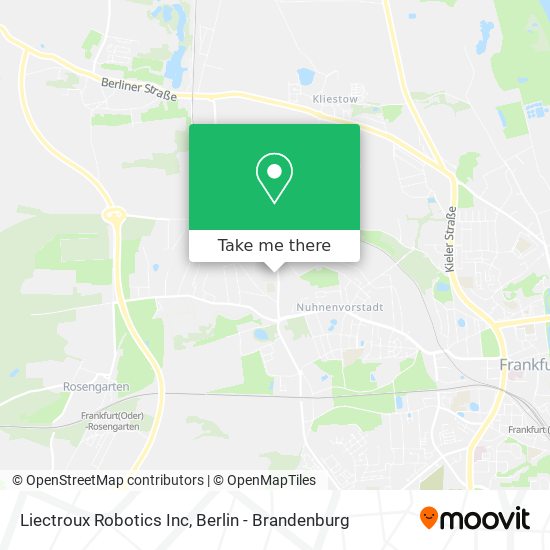 Liectroux Robotics Inc map