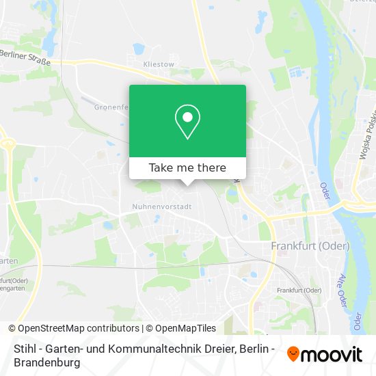 Stihl - Garten- und Kommunaltechnik Dreier map