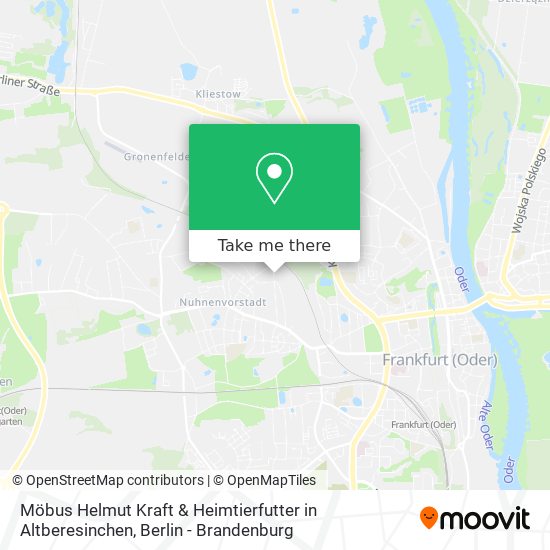 Möbus Helmut Kraft & Heimtierfutter in Altberesinchen map