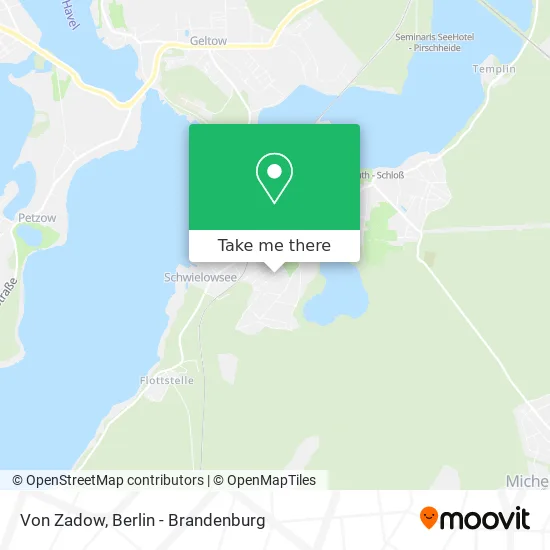 Карта Von Zadow