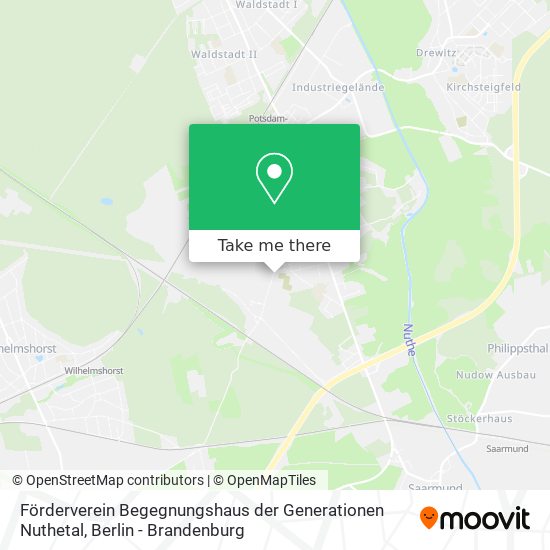Förderverein Begegnungshaus der Generationen Nuthetal map