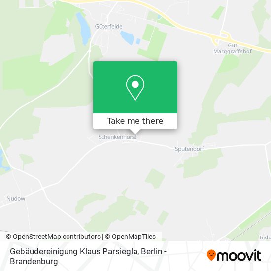Gebäudereinigung Klaus Parsiegla map