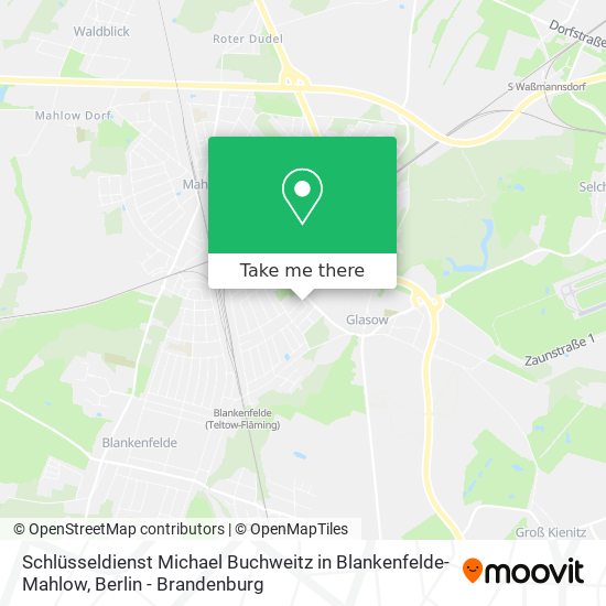 Schlüsseldienst Michael Buchweitz in Blankenfelde-Mahlow map