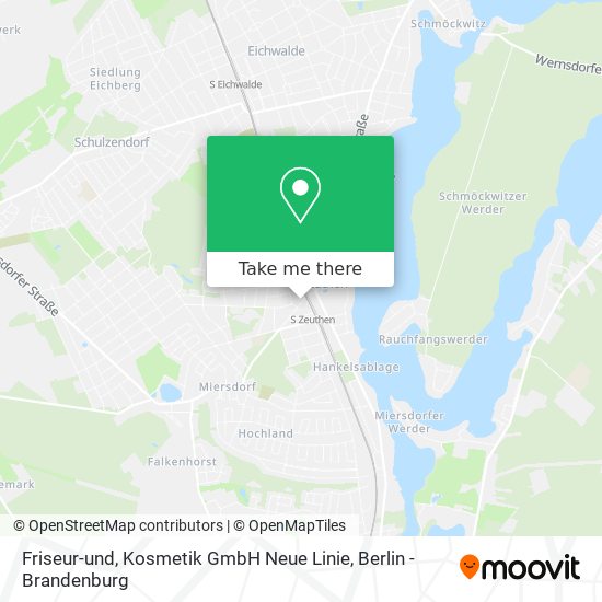 Карта Friseur-und, Kosmetik GmbH Neue Linie