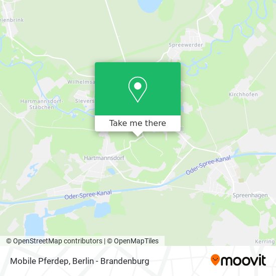 Mobile Pferdep map