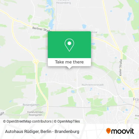 Autohaus Rüdiger map