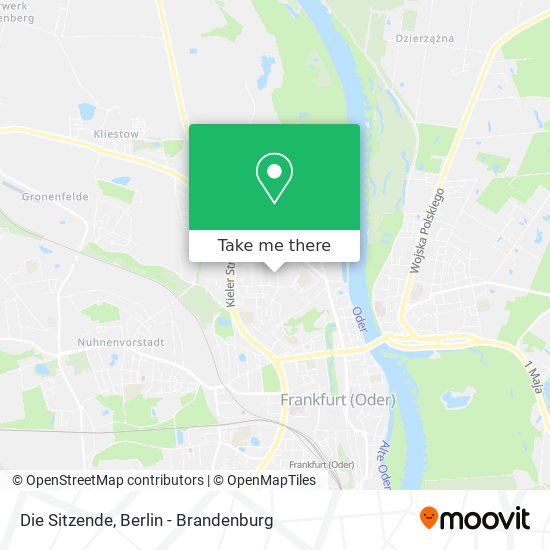 Die Sitzende map