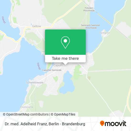 Dr. med. Adelheid Franz map