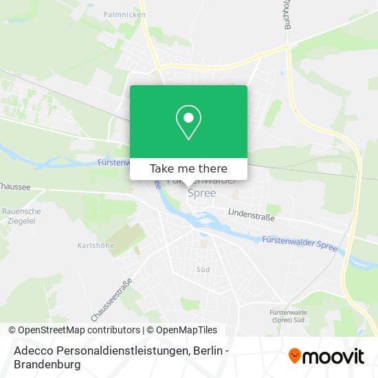 Adecco Personaldienstleistungen map