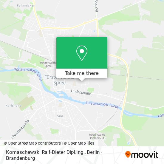 Карта Komaschewski Ralf-Dieter Dipl.Ing.