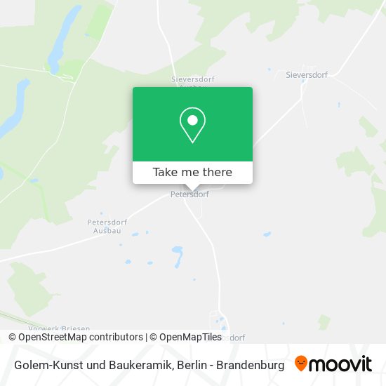 Golem-Kunst und Baukeramik map