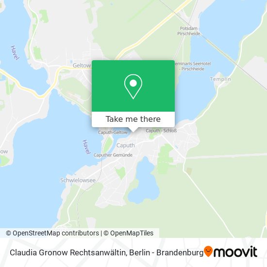 Карта Claudia Gronow Rechtsanwältin