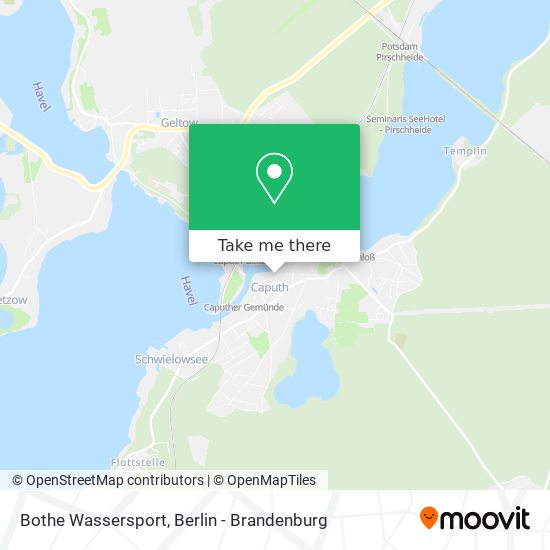 Bothe Wassersport map