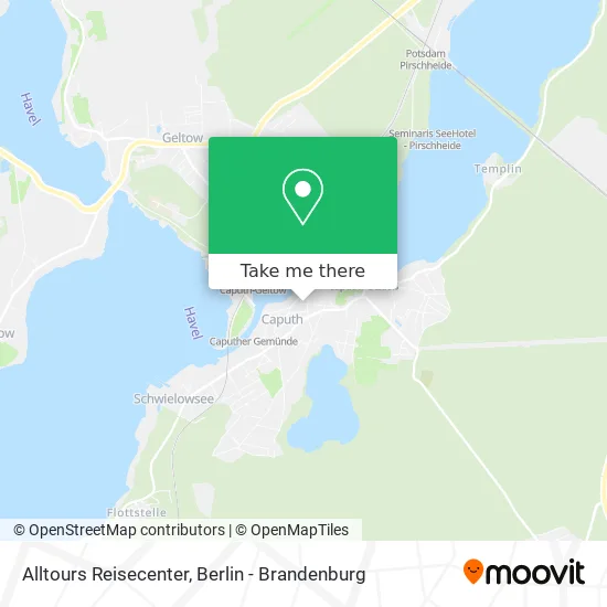 Карта Alltours Reisecenter