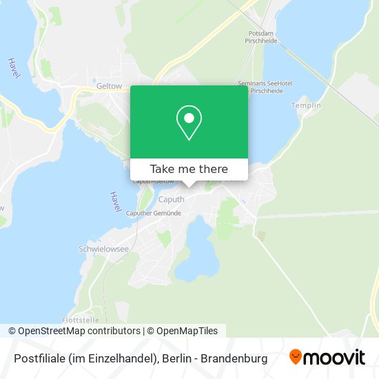 Postfiliale (im Einzelhandel) map