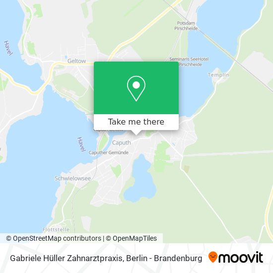 Gabriele Hüller Zahnarztpraxis map