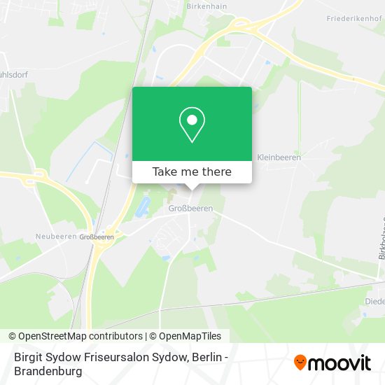 Birgit Sydow Friseursalon Sydow map