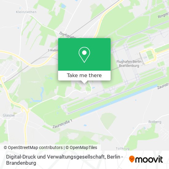 Digital-Druck und Verwaltungsgesellschaft map