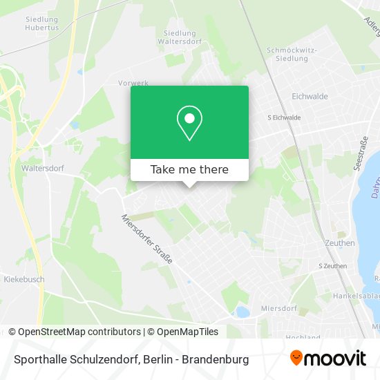 Sporthalle Schulzendorf map