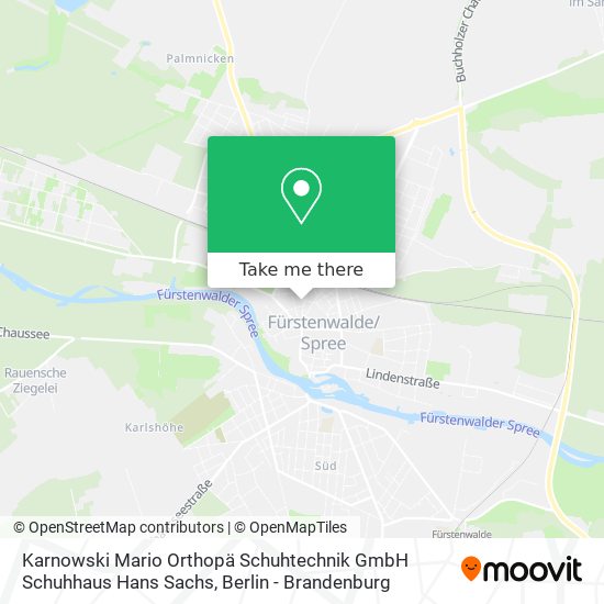 Karnowski Mario Orthopä Schuhtechnik GmbH Schuhhaus Hans Sachs map