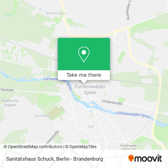 Sanitätshaus Schuck map